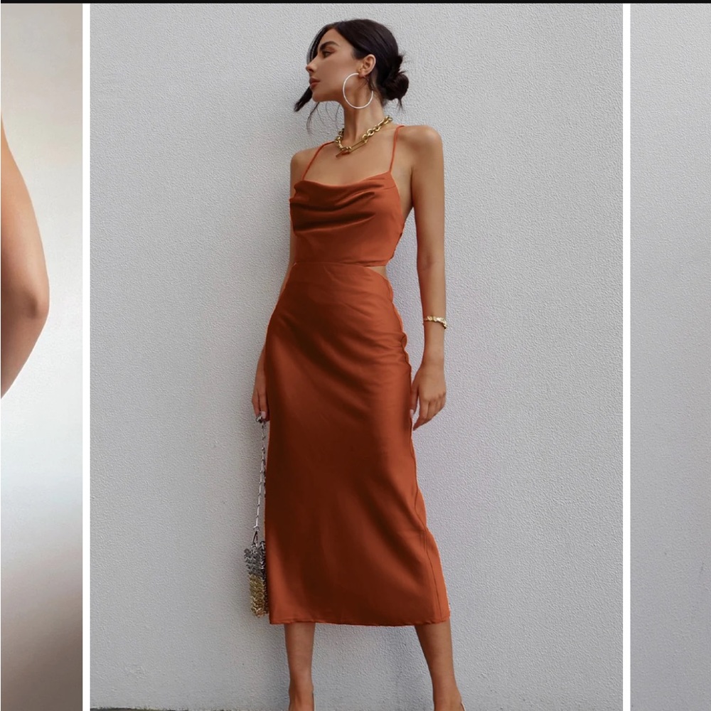 Brand New Satin Slip Dress